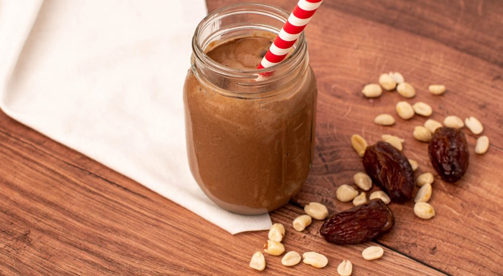 Peanut Butter & Date Chocolate Shake